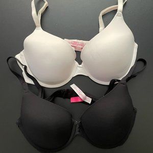 PINK by Victoria's Secret push up padded convertible strap bra bundle